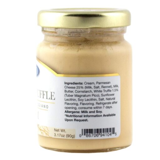 Crema de Trufa Blanca con Parmigiano Reggiano 90g - Imagen 4